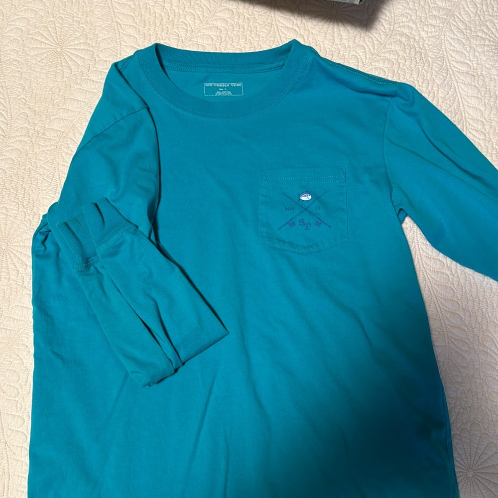 Boys long sleeved Southern Tide tee